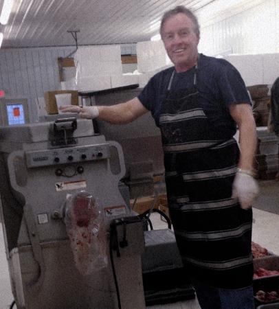 Image of Bruce producing food in Maine