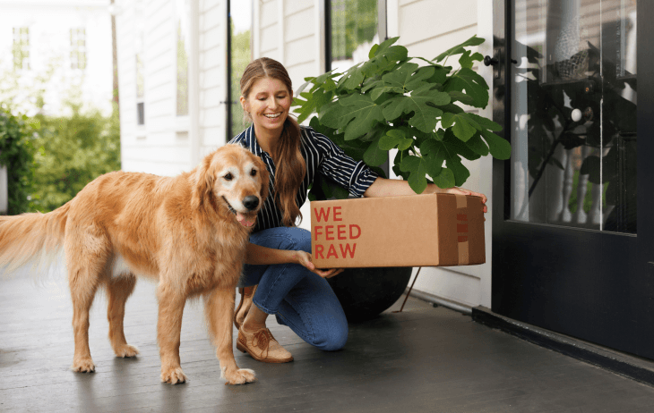 raw dog food delivery