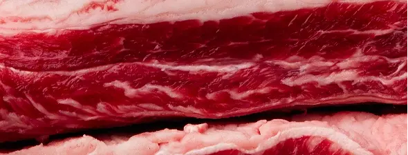 A closeup photo shot of prime meat cut