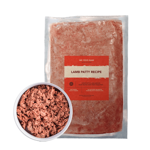 5 lb Raw Lamb Dog Food We Feed Raw